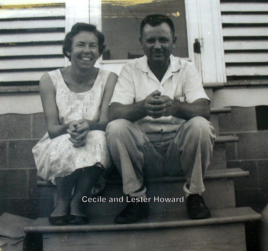 Cecile White Howard and Lester Howard