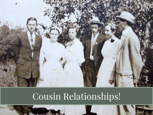 Black and white grouping of 6 men and women dressed in 1910's clothing