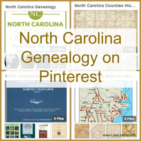 North Carolina Genealogy On Pinterest - Are You My Cousin?