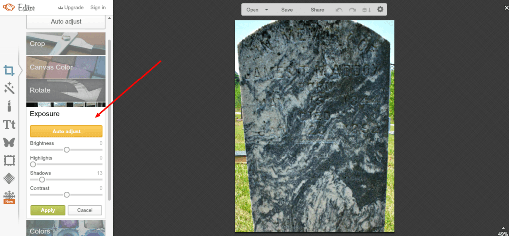 PM Maddox stone Exposure