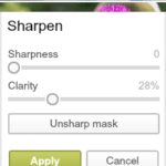 PM Maddox stone sharpness