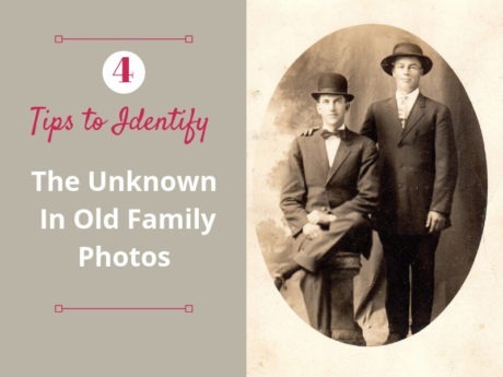 How To Identify Mystery Faces In Old Family Photographs - Are You My ...