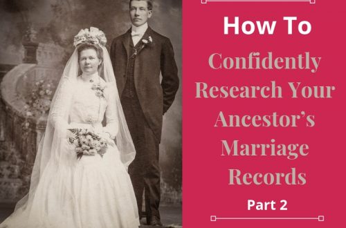 Not finding your ancestor's marriage record? 7 genealogy resources to include in your research plan. #genealogy #ancestors #familyhistory
