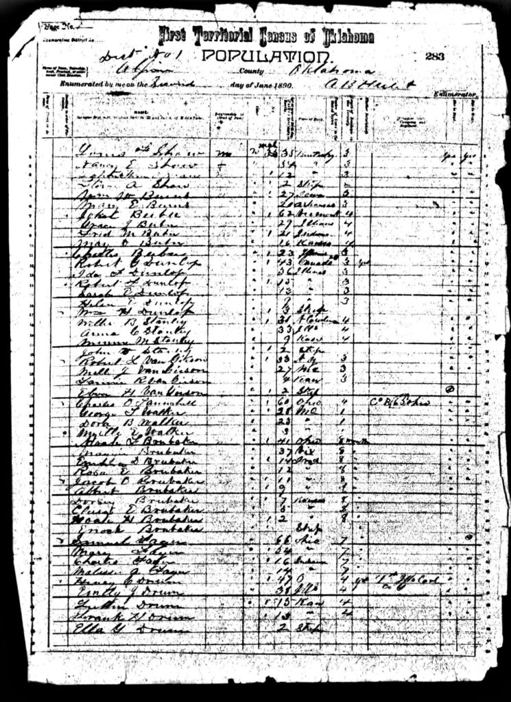 1890 OK sample