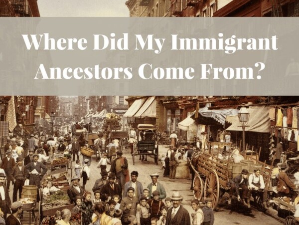 Research into your immigrant ancestors should start in U.S. records. Learn which records are helpful and strategies to use them.