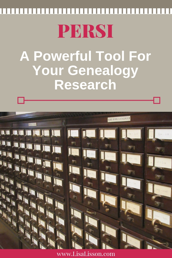 PERSI - A Powerful Tool For Genealogy Research - Are You My Cousin?