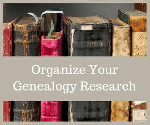 How to organize genealogy research and records is a challenge for many researchers. The key to success is finding a system that works for you!