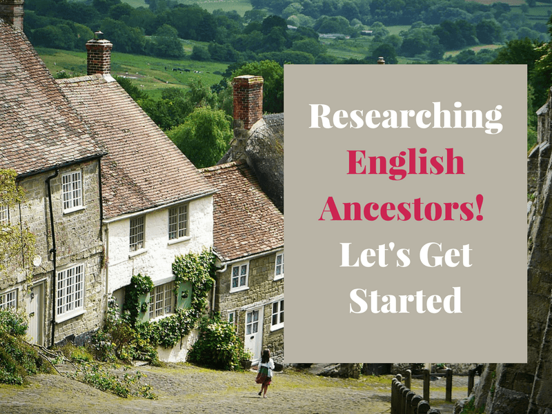 Are you ready to begin researching English ancestors? Learn strategies & tips to begin tracing your ancestors now that you've traced them back "across the pond".