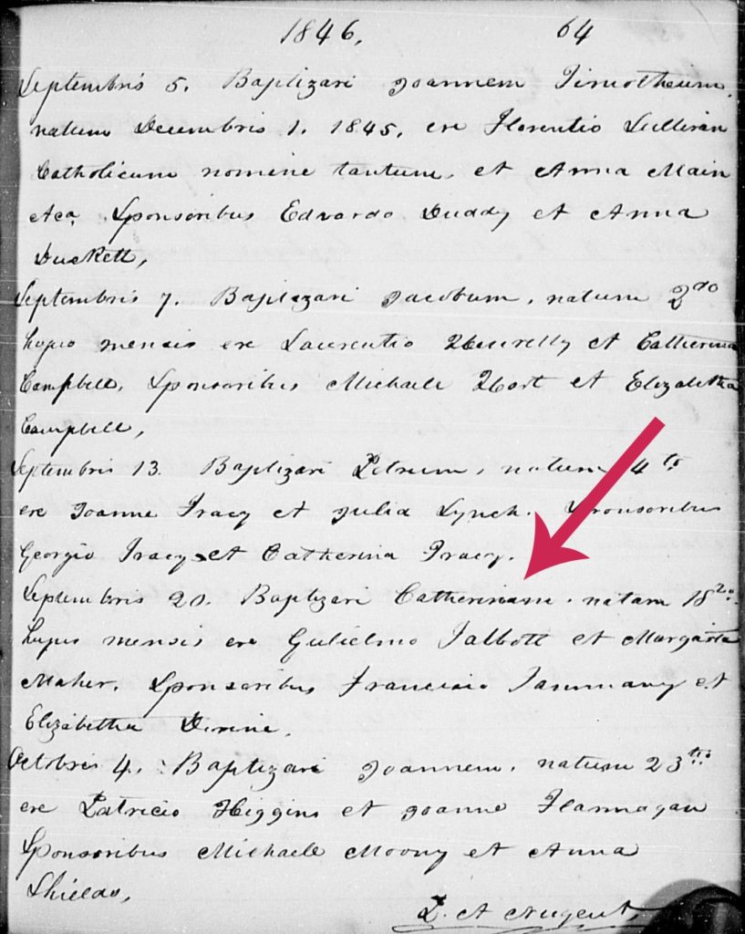 Catholic church records from the Catholic Heritage Archive at FindMyPast are valuable resources for the genealogy researcher!