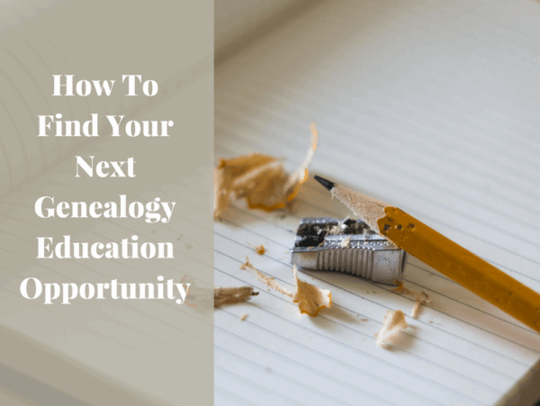 Many online genealogy education opportunities can be found. Whether short videos or a full online class, everyone can further their genealogy education.