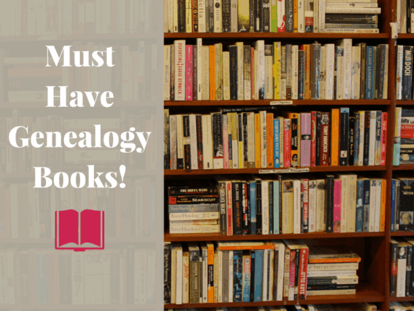 What genealogy books do you keep close by when researching? Explore these must have genealogy books for your genealogy research.