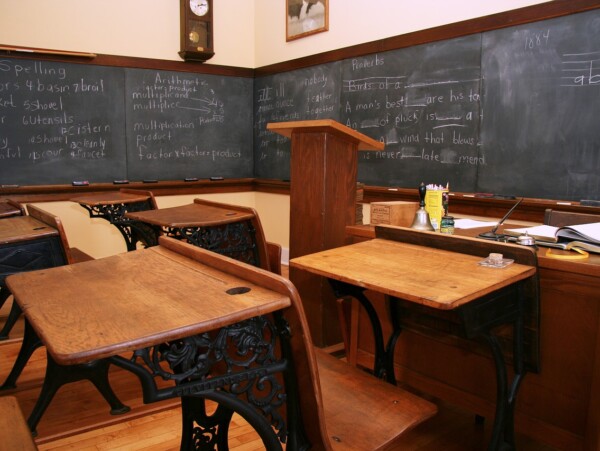 old school classroom