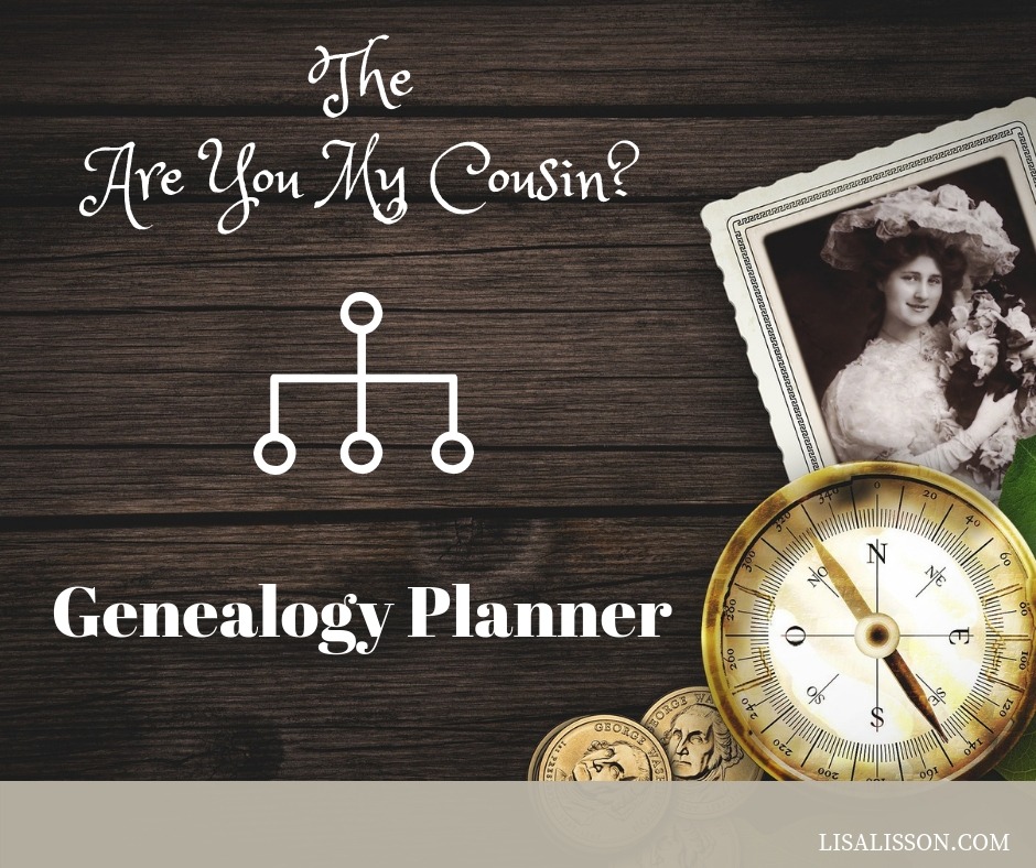 The Are You My Cousin? Genealogy Planner