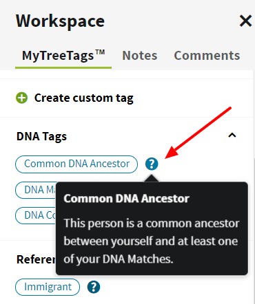Try Ancestry.com's NEW MyTree Tags tool. Use tags (or labels) to improve your family tree organization and manage your genealogy research projects easier. #genealogy #ancestors #familyhistory