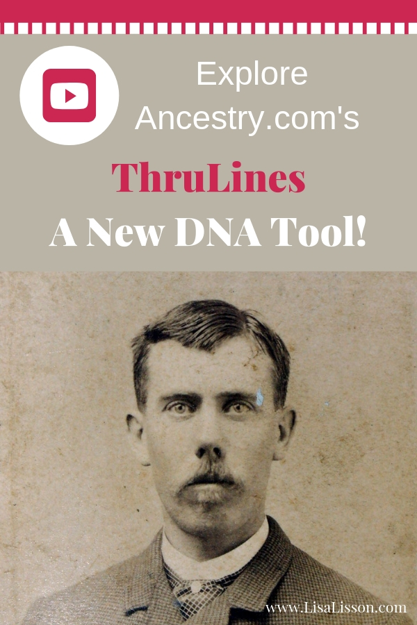 Not familiar with Ancestry.com's new DNA tool ThruLines? Learn how to find more clues in your genealogy research using ThruLines in this video. #genealogy #ancestry #DNA