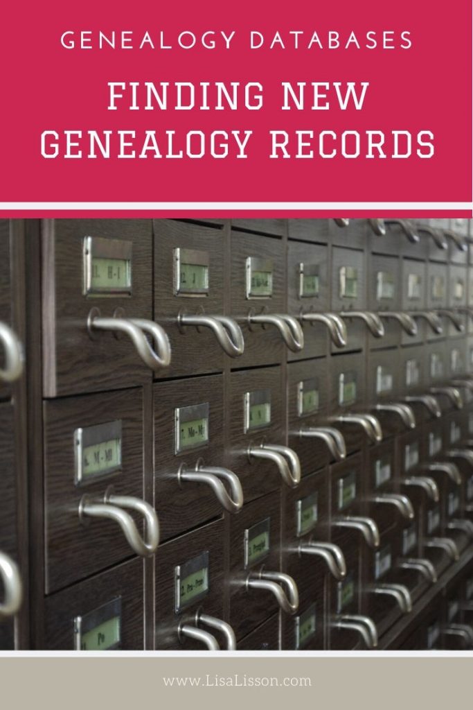 Genealogy companies are update their record collections frequently. Learn how to find and keep up with newly added genealogy records at the large genealogy databases.