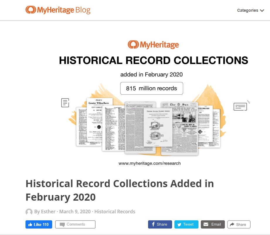 myheritage-new-genealogy-records