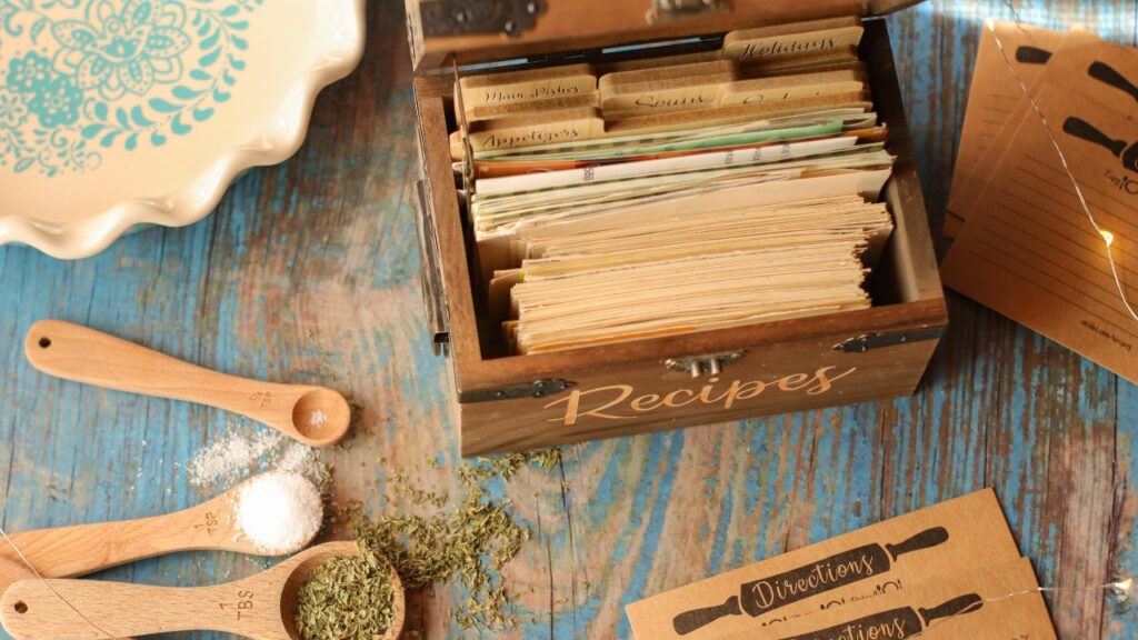 old recipe box